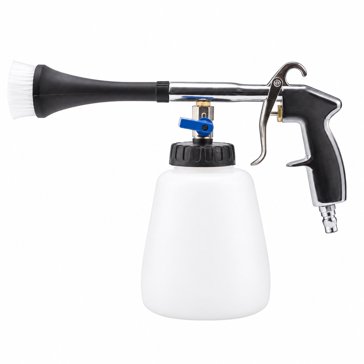 Pneumatic Car Interior Cleaning Gun with Bottle and Brush