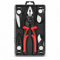 Five-Head Interchangeable Pliers Kit with Storage Case