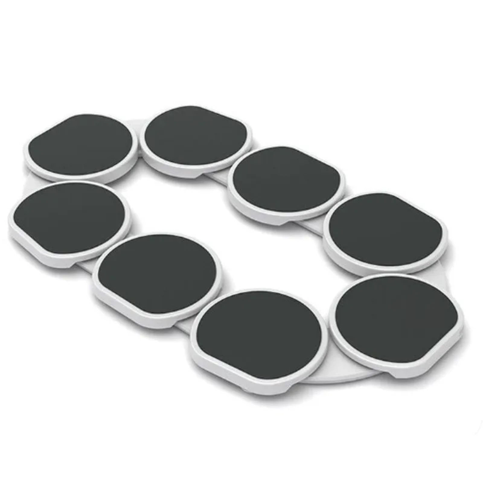 Expandable 8-Tray Lazy Susan Rotating Dining Table Organizer