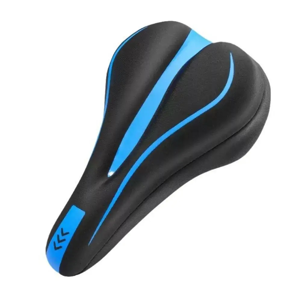 Padded Silicone Bicycle Seat Cover – Waterproof Comfort Saddle