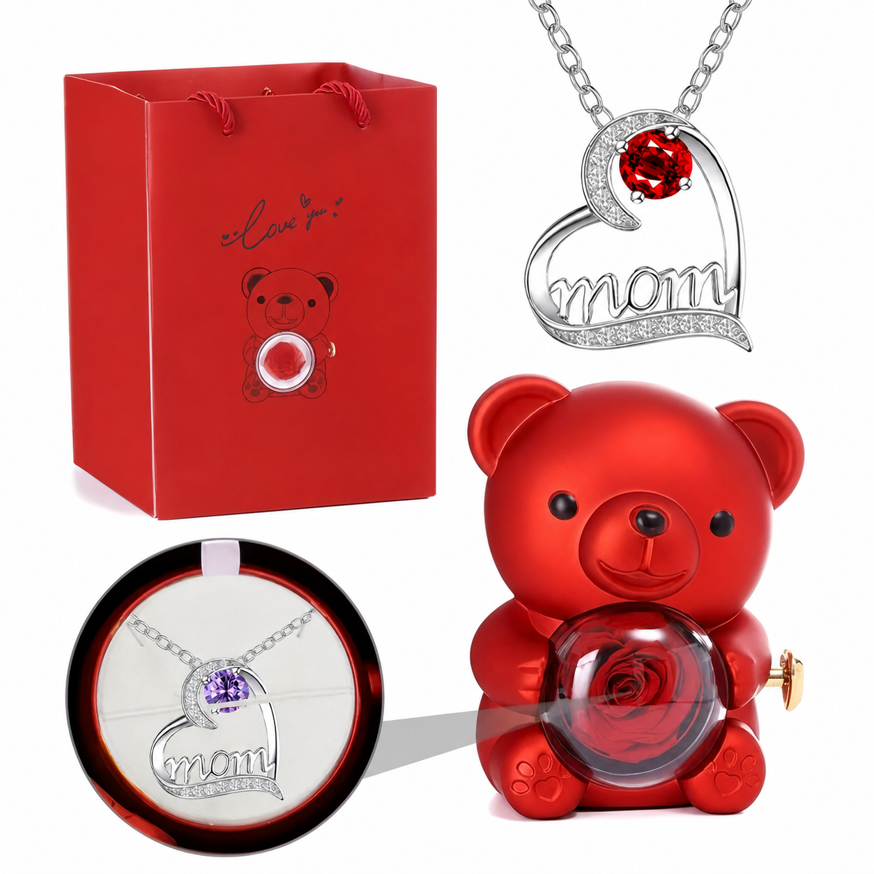 Projection Gift Necklace with Photo Inside – Keepsake