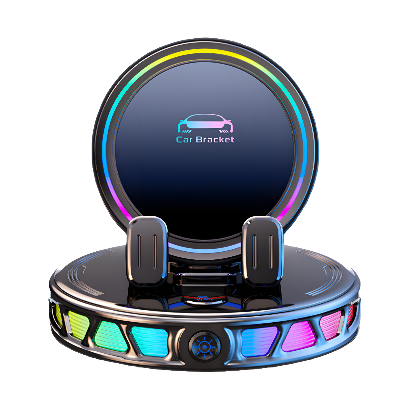 Car Phone Holder Dashboard Mount Adjustable Grip 3 Colors