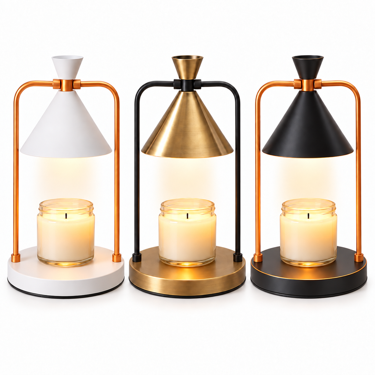 Retro Candle Warmer Lamp, 220V EU Plug, Standard or Timer