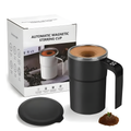 Automatic Magnetic Stirring Mug with Temperature Display