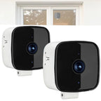 1080P WiFi Window Security Camera - Full Color Night Vision & Two-Way Audio