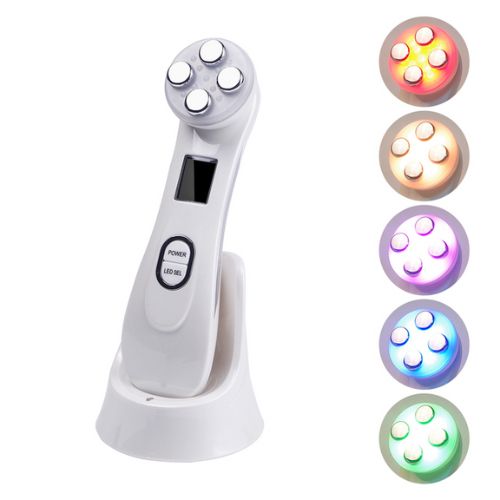 Electric Skin Rejuvenation Device - RF EMS LED Light Therapy