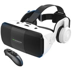 VR Headset for Smartphone - 3D Virtual Reality Glasses with Bluetooth Remote