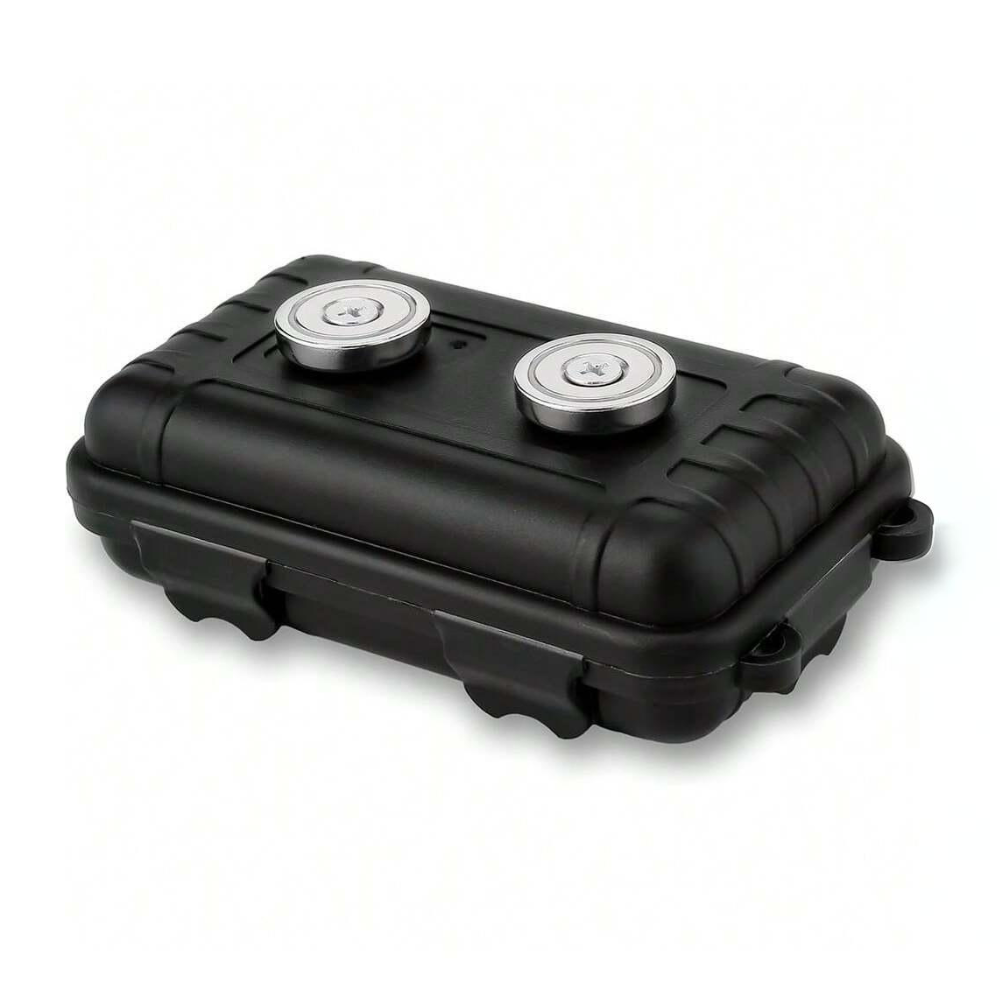 Magnetic Car Key Holder - Heavy Duty Waterproof Hide-A-Key Box