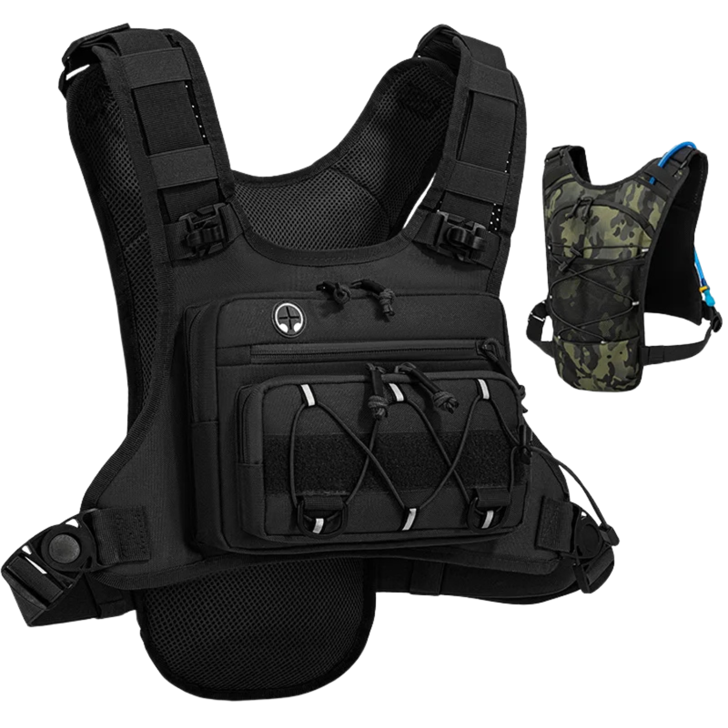Lightweight Running Hydration Chest Pack Vest Oxford