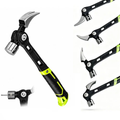 4-Position Magnetic Claw Hammer with Adjustable Pivot Head