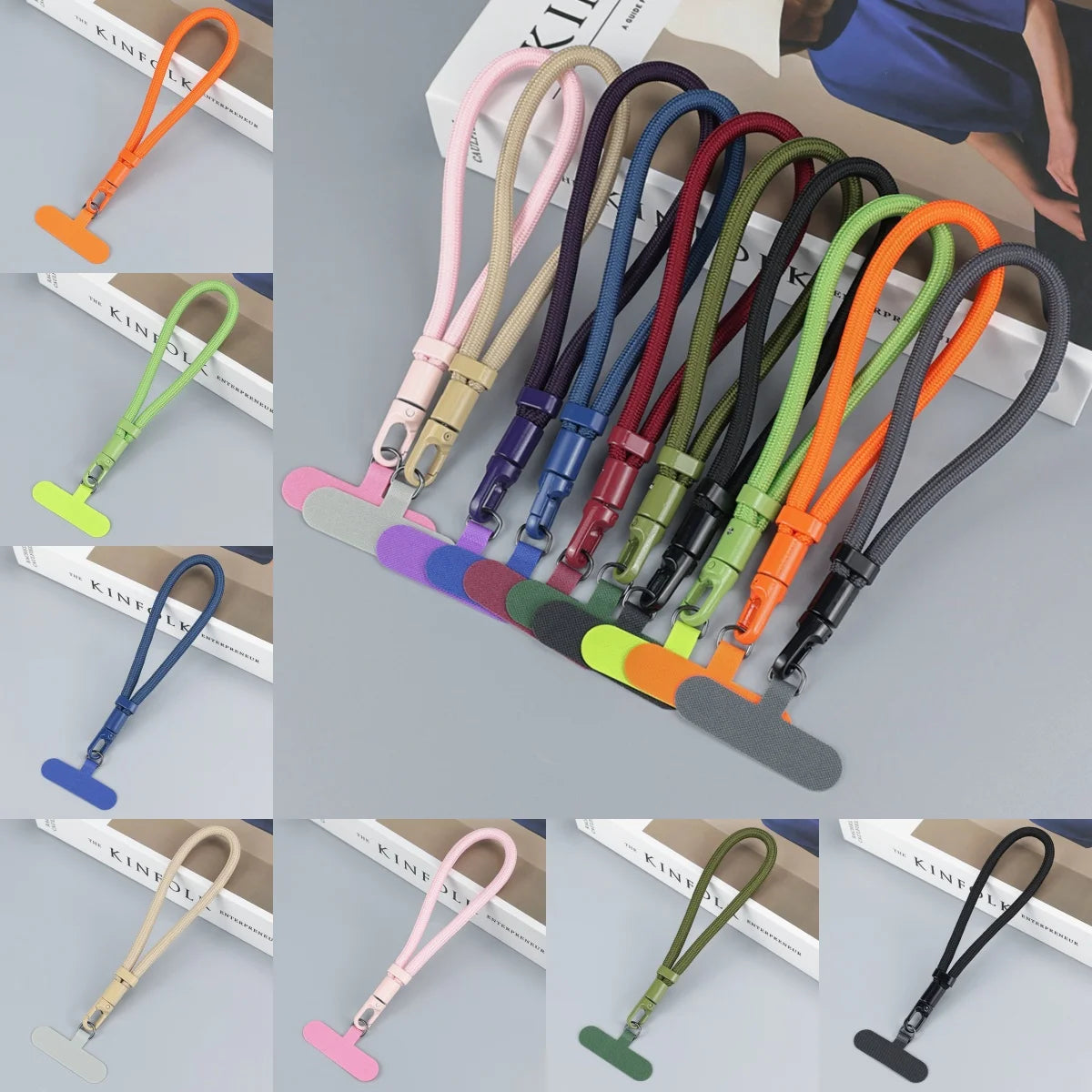 Adjustable Phone Wrist Strap Lanyard - Universal Anti-Drop Security