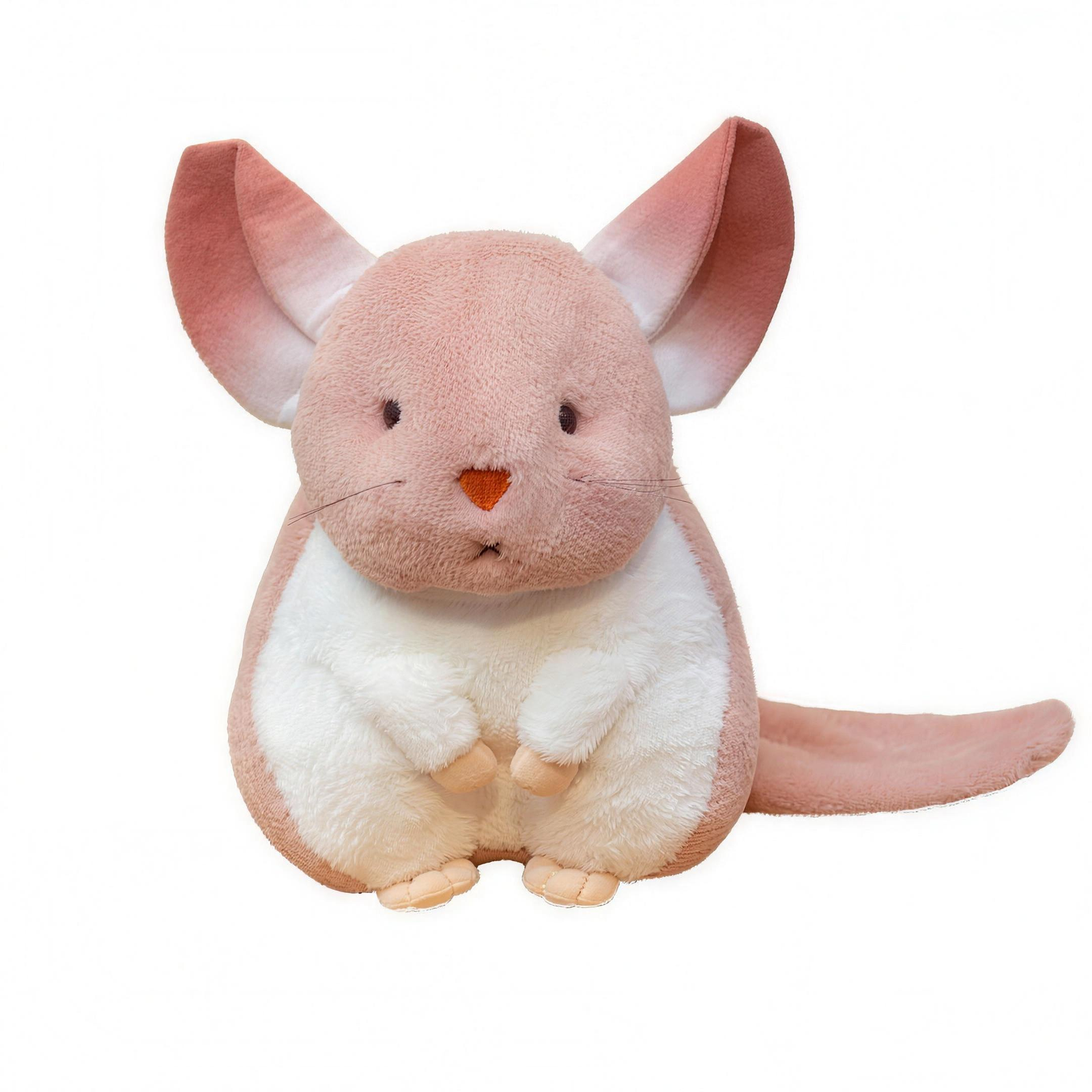 Chubby Chinchilla Plush Toy - Soft Stuffed Animal 3 Sizes