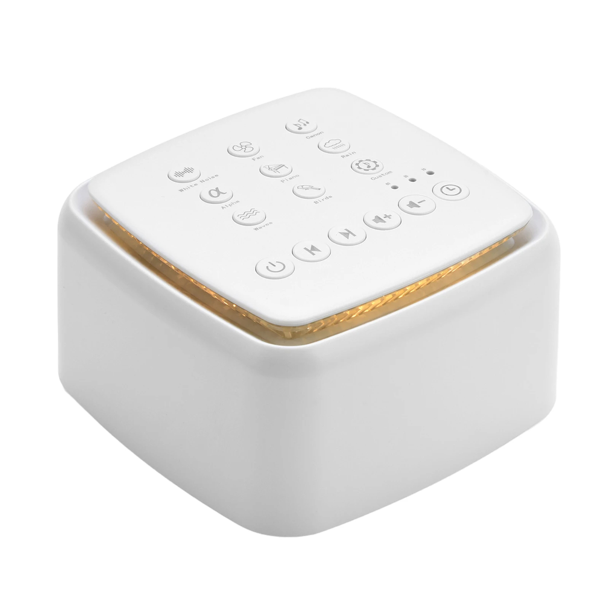 White Noise Sound Machine with 15 Sounds and Timer Controls