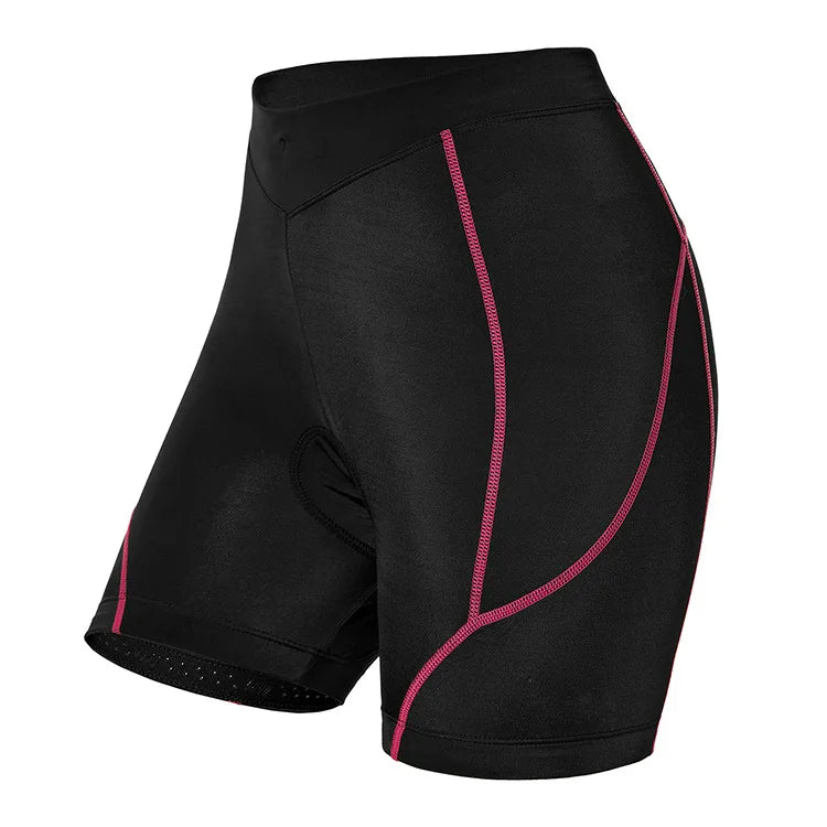Women's Padded Cycling Shorts Underwear for Road & Spin
