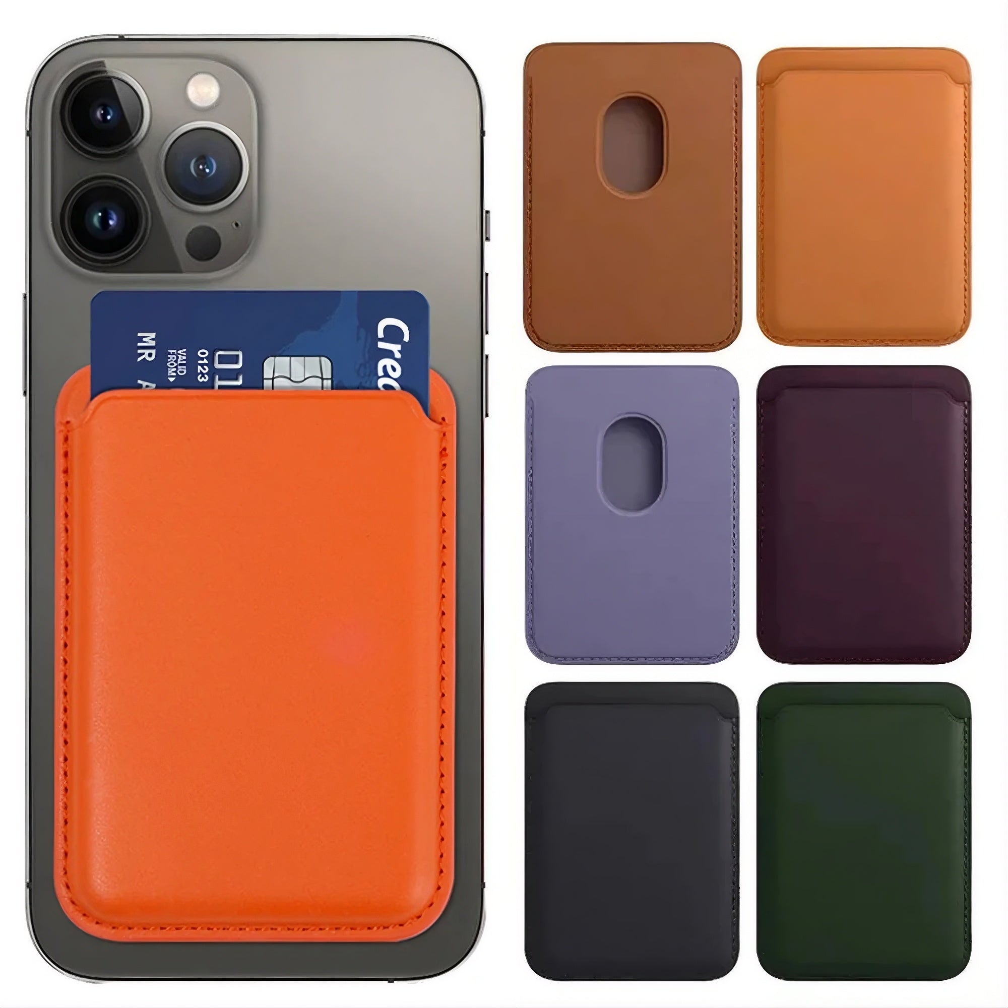 Magnetic Wallet Phone Case - Compatible with MagSafe