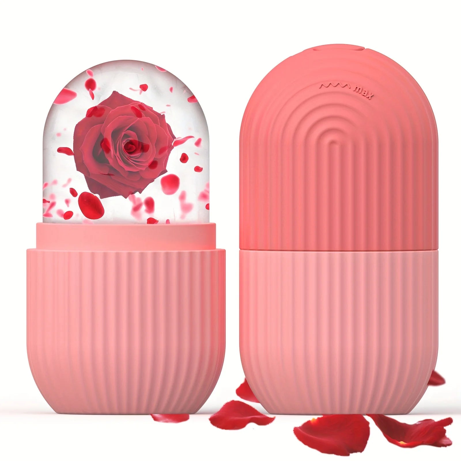 Silicone Ice Ball Face Massager - Cooling Facial Contouring Tool
