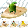 Bird Cage Perch Platform Stand – 3 Sizes for Parrots & Small Birds
