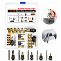 60-Piece Rivet Nut Setting Kit with M3–M8 Inserts and Case