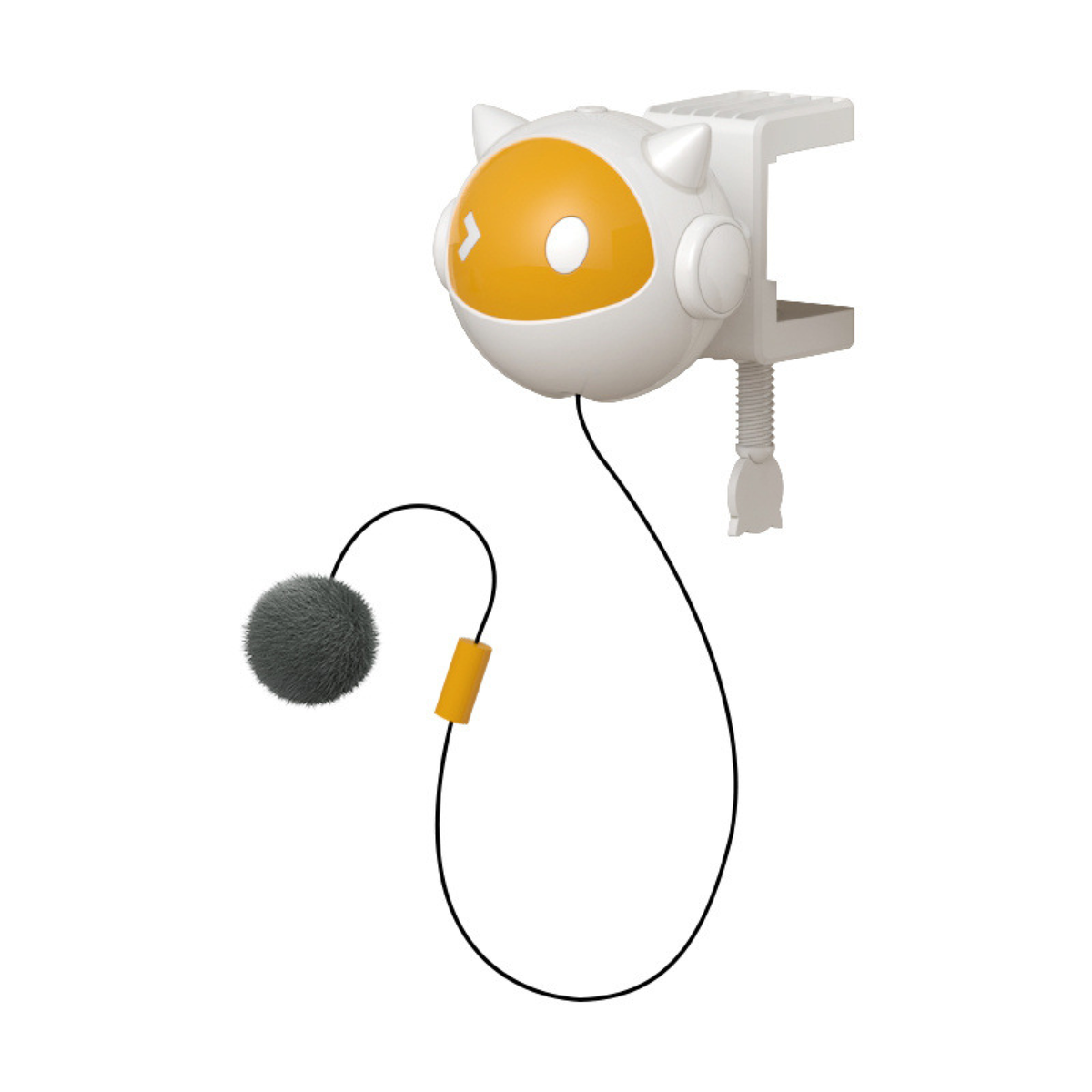 Clamp-On Hanging Ball Cat Toy for Cat Trees and Shelves