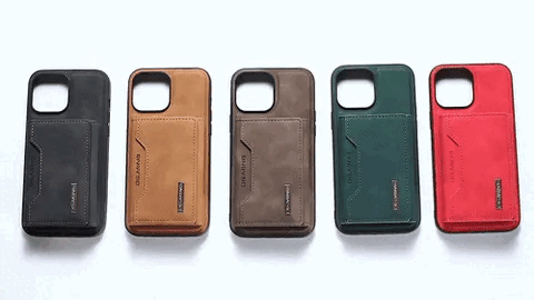 2 in 1 Detachable iPhone Leather Case Wallet and Card Holder - TradixPro