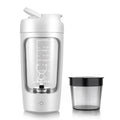 2-in-1 Portable Electric Protein Shaker Blender (Clump-Free Mixing & Powder Storage) - TradixPro