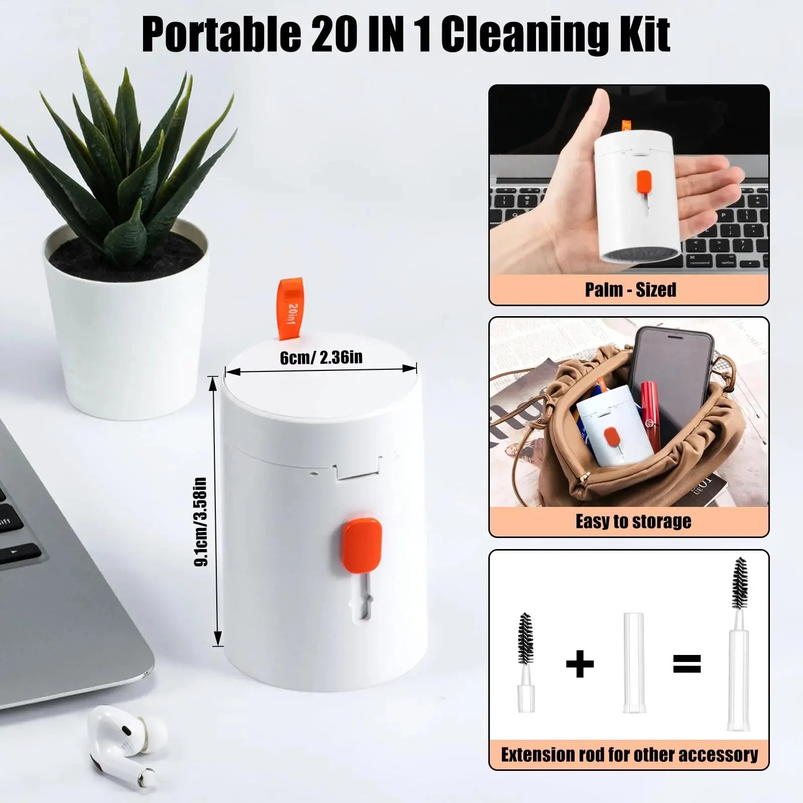 20-in-1 Professional Electronics Cleaning Kit - Complete Device Care Set - TradixPro