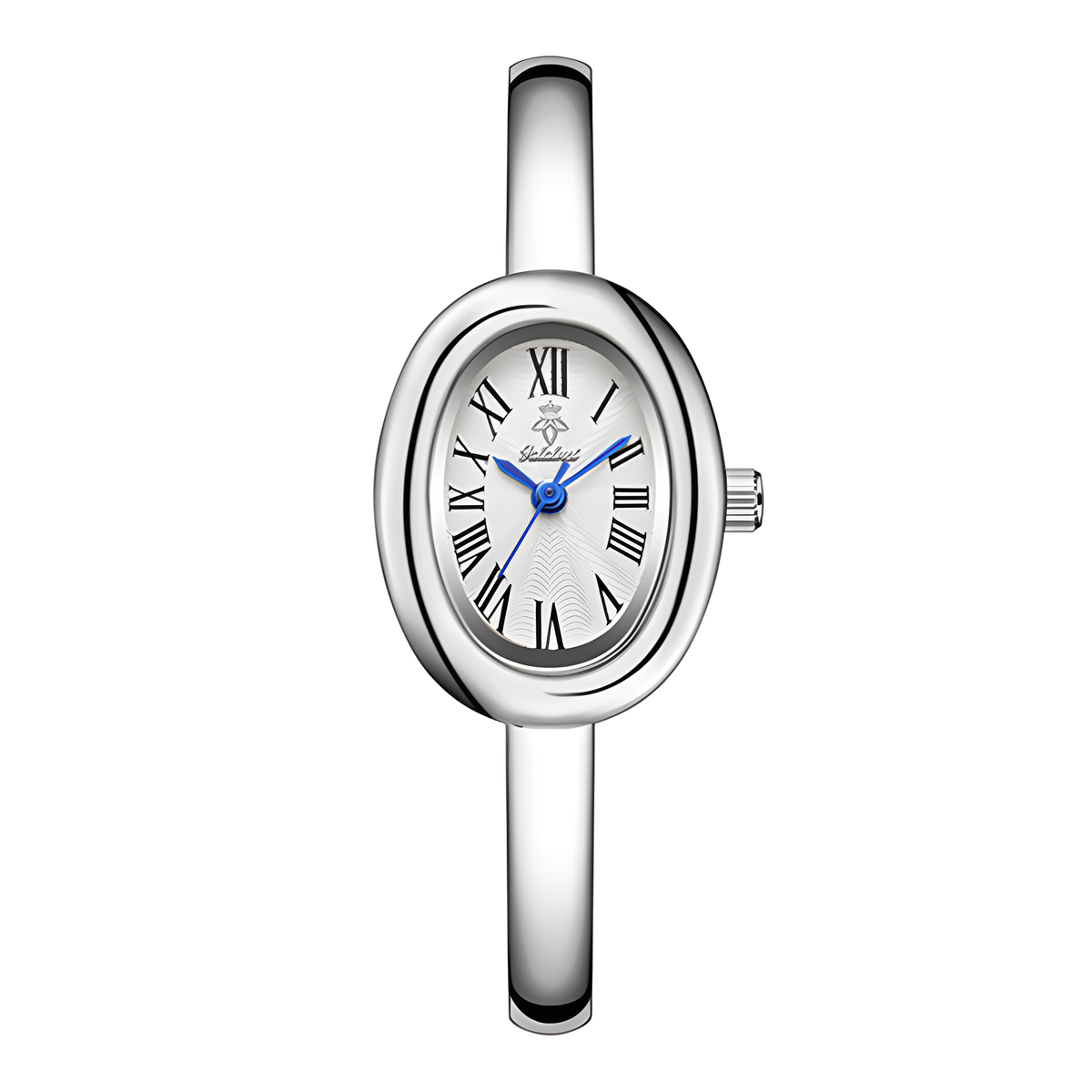 Oval Bracelet Watch with Quartz Movement and Color Options