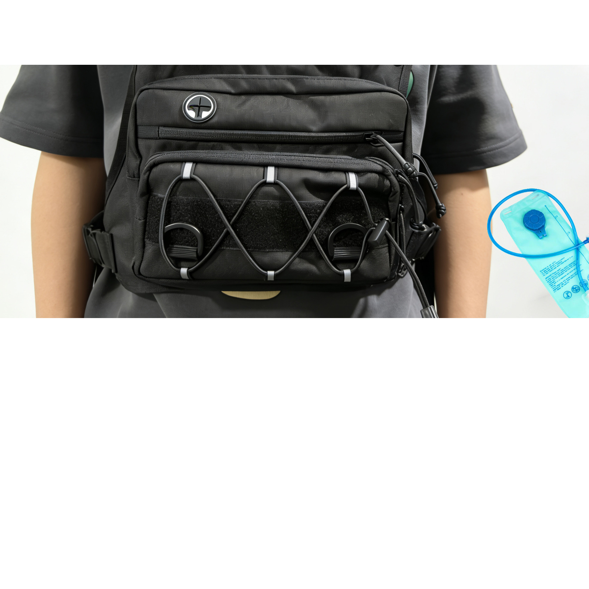 Tactical Chest Pack Outdoor Hydration Vest 12 Styles Pack Only or 2L Bladder