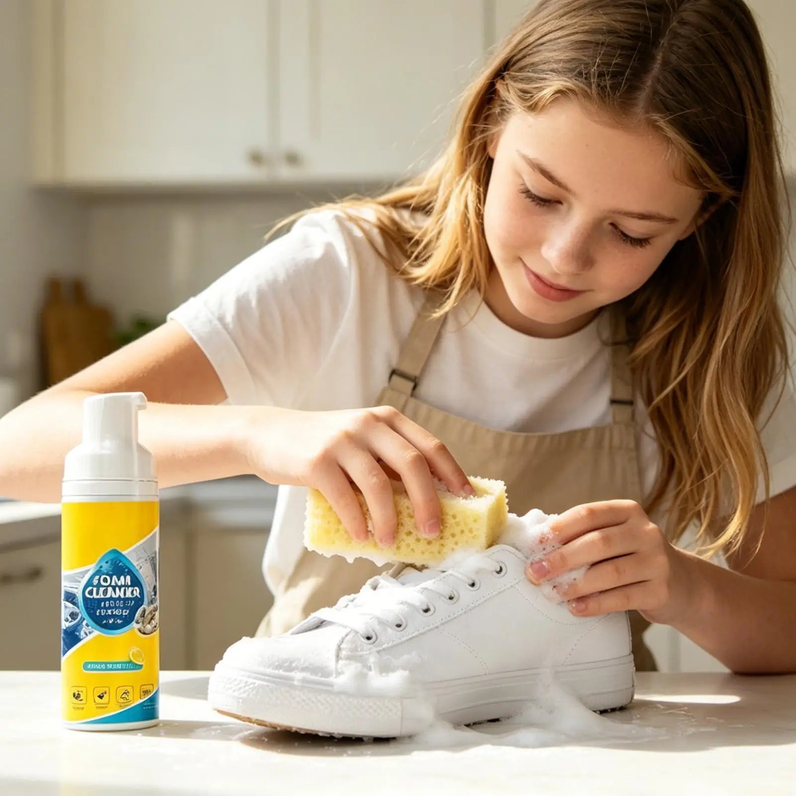 Multipurpose 4-in-1 Foam Cleaner Spray All Surfaces