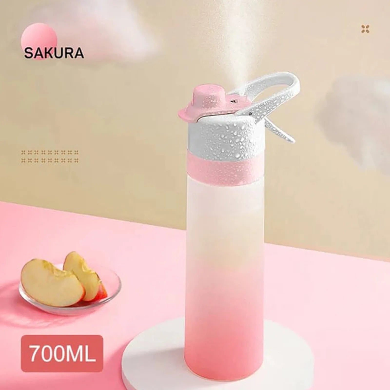 2-in-1 Spray Water Bottle with Mist – Sports & Outdoor Hydration