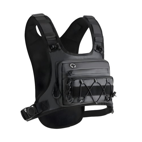 Adjustable Tactical Chest Pack with Optional 2L Water Bladder