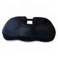 Contoured Foam Seat Cushion with Mesh Cover and Chair Strap