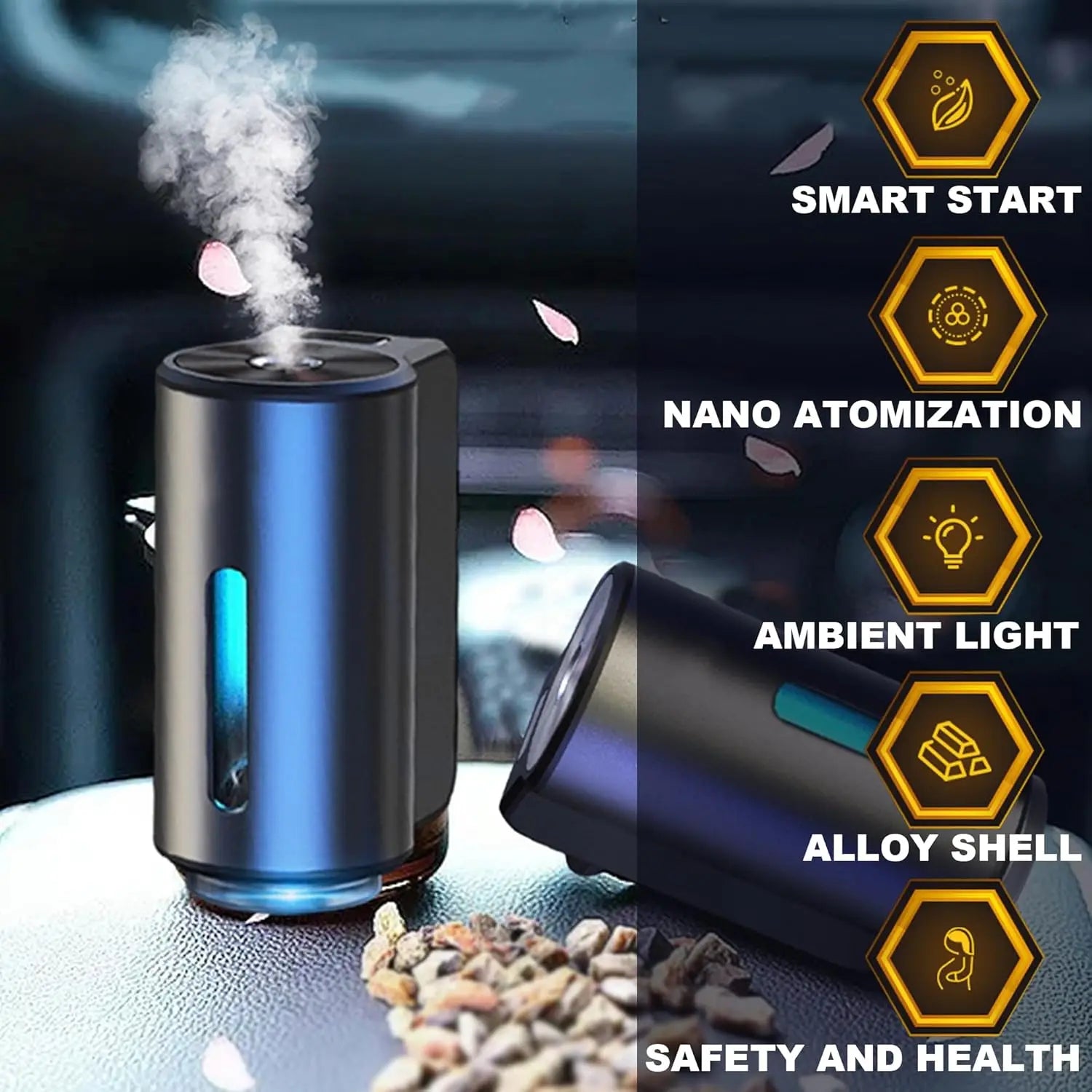 Electric Car Vent Diffuser – Essential Oil Air Freshener