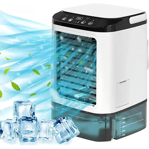Portable Desktop Air Cooler USB 900ml Tank with Ice Pack
