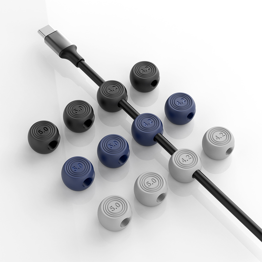 Magnetic Cable Organizer Desk Cable Management Clip 3 Colors