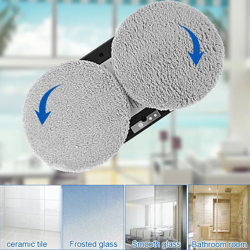 Window Cleaning Robot - Automatic Smart Cleaner | Suction Technology | Safety Rope