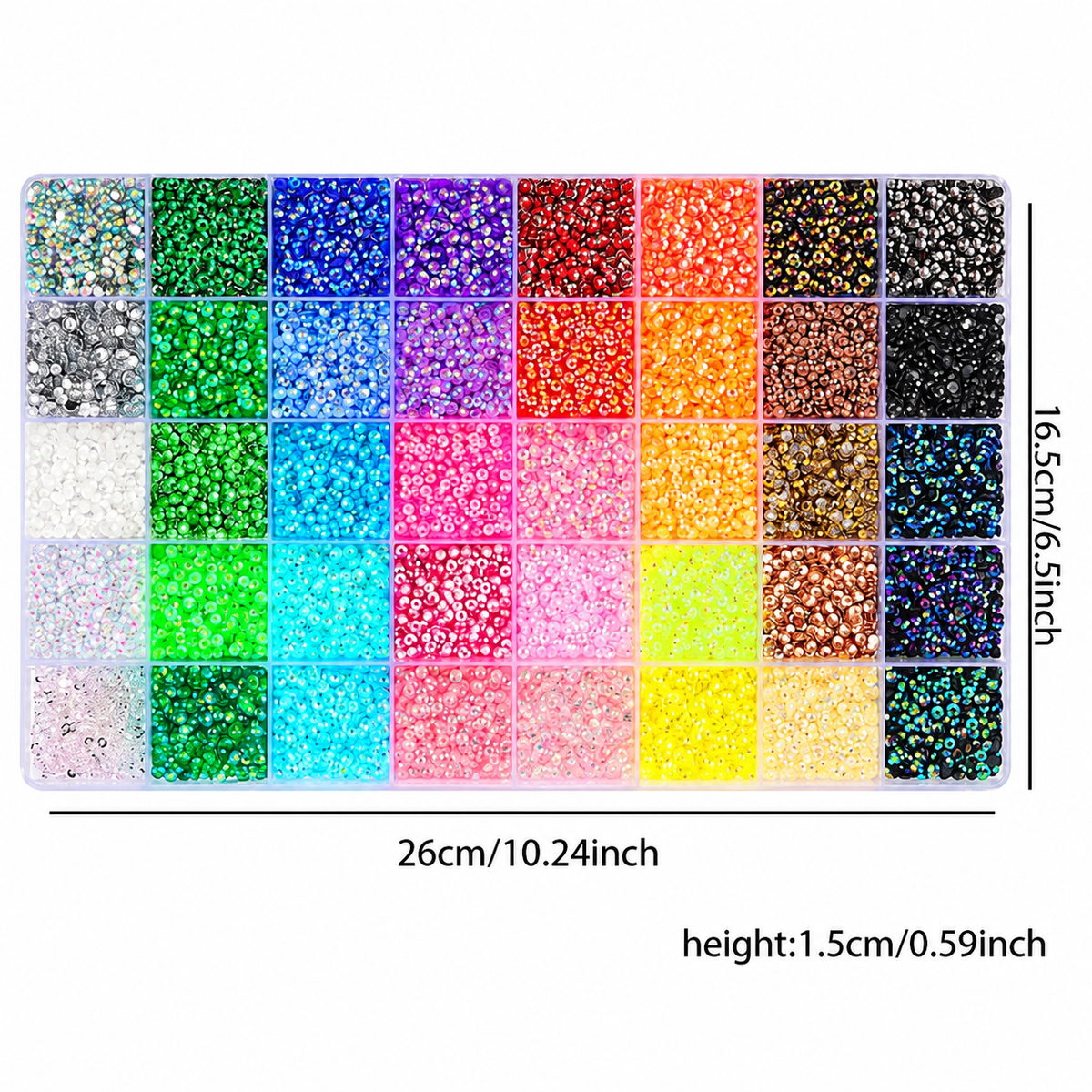 AB Resin Rhinestone Craft Kit, 3 mm Flatback Gems and Tools