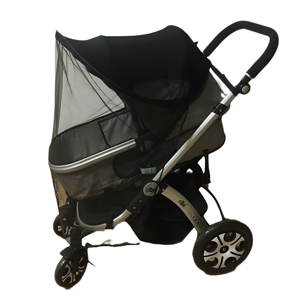 Foldable Stroller Sunshade Canopy with Optional Mesh Net