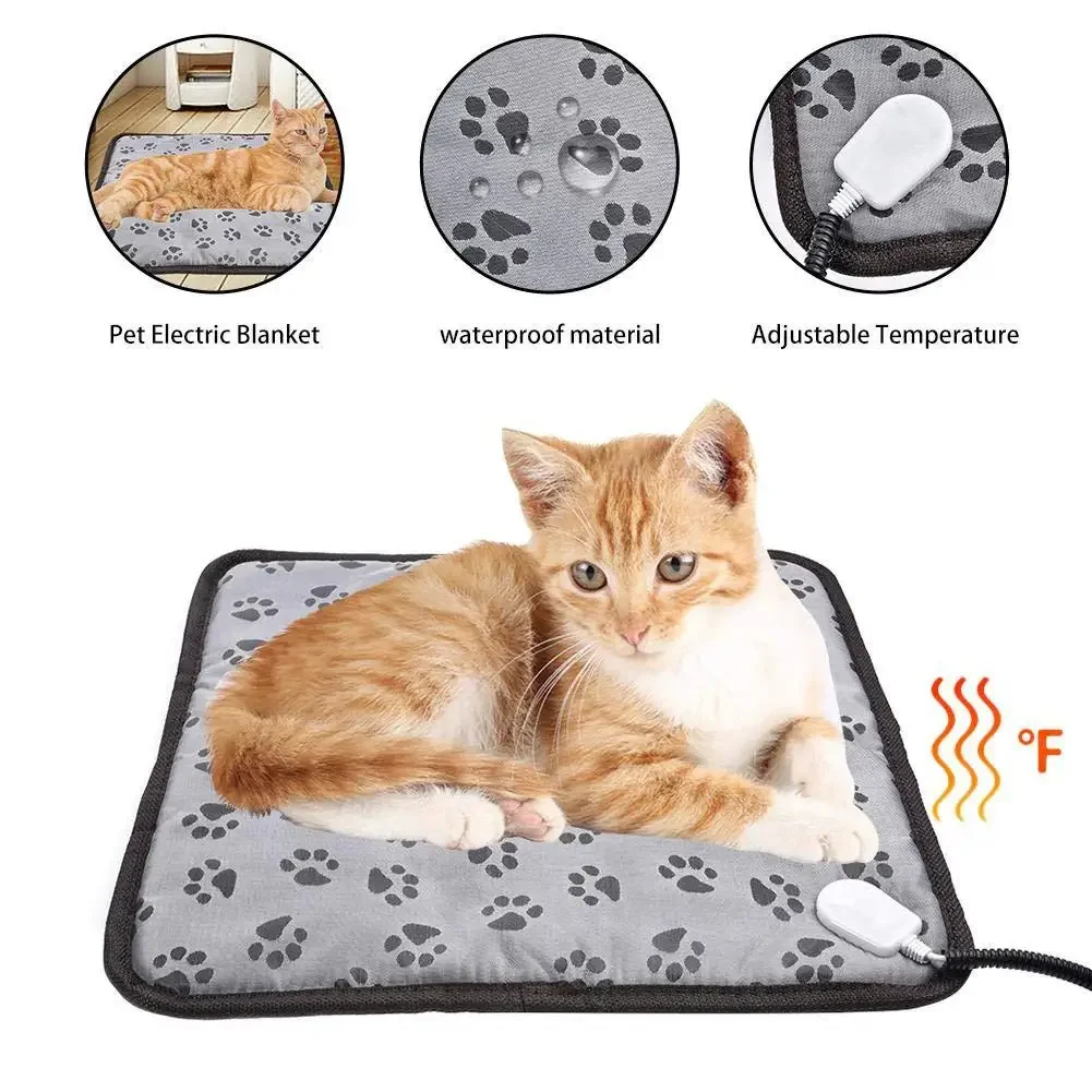 Heated Pet Mat – Electric Warming Pad for Dogs & Cats