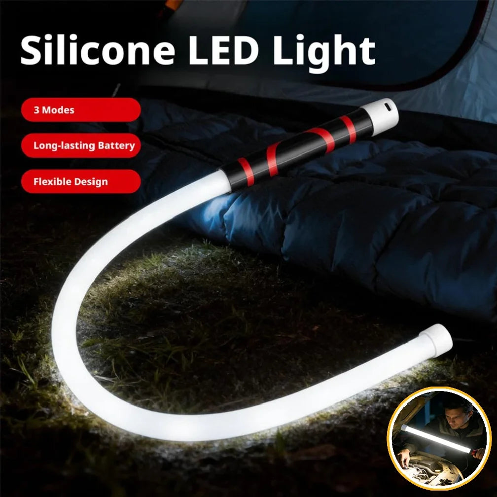 Flexible LED Work Light 30-Inch Rechargeable 3-Mode 7H Runtime