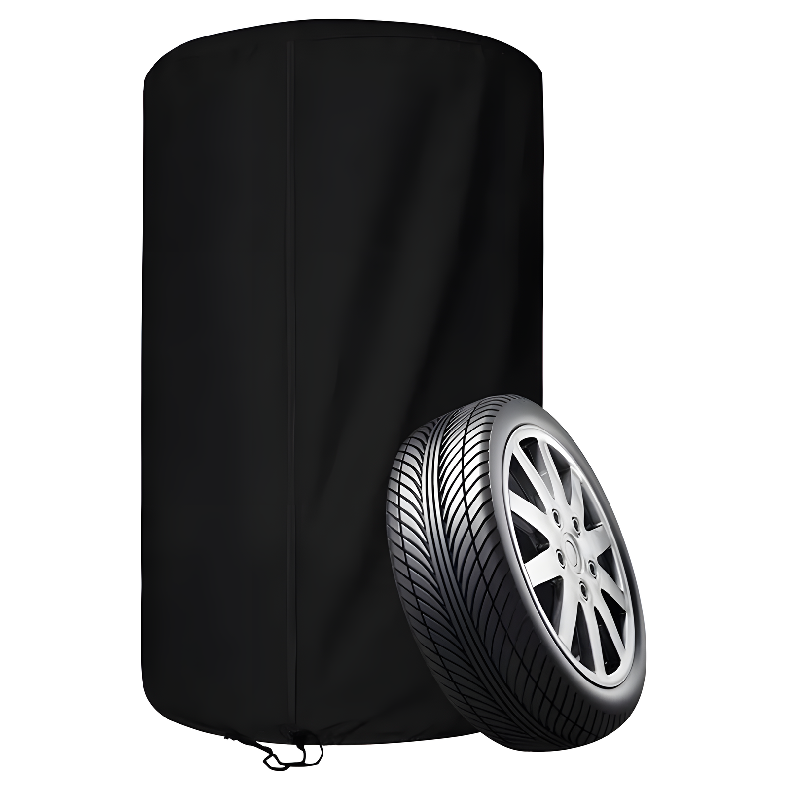Weatherproof Spare Tire Cover 420D Oxford 73x110cm