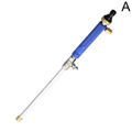 Long-Handle High Pressure Water Gun with Interchangeable Spray Tips