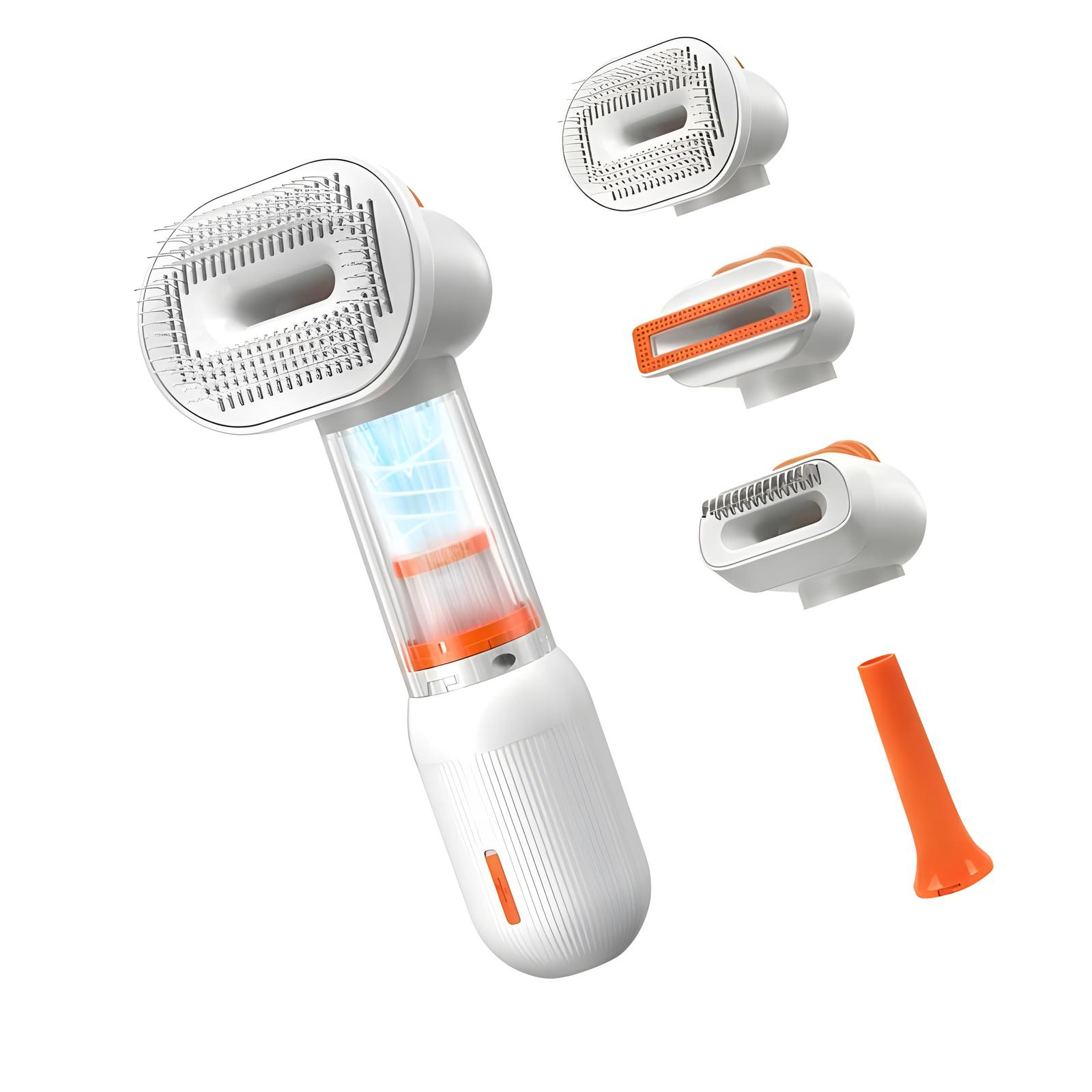 4-in-1 Electric Pet Grooming & Hair Removal Brush