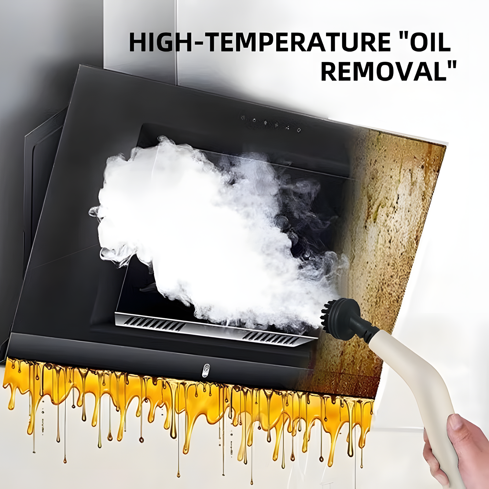 High Pressure Steam Cleaner Handheld Multi-Surface – 4 Plugs