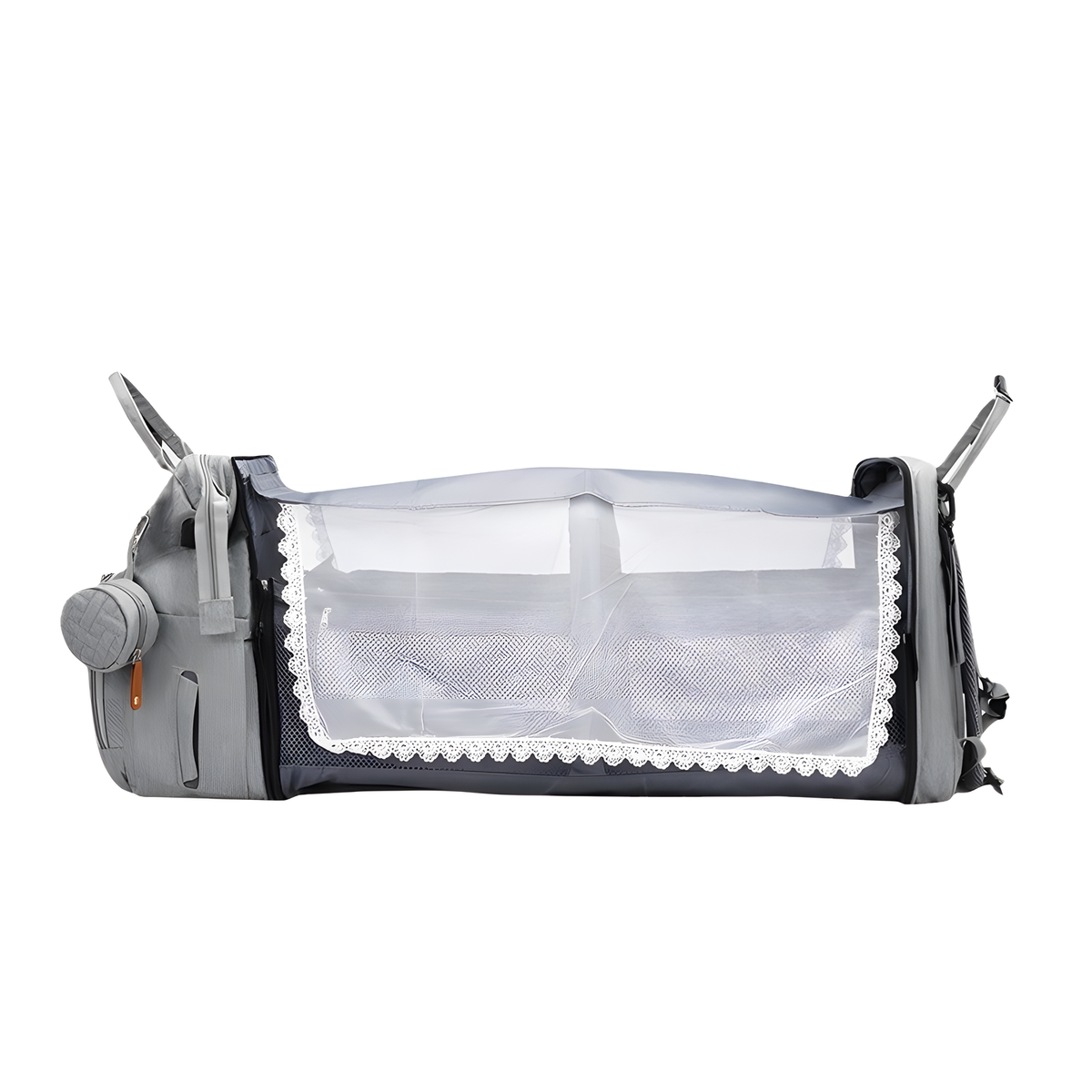 Expandable Diaper Backpack with Fold-Out Changing Mat, 4 Colors
