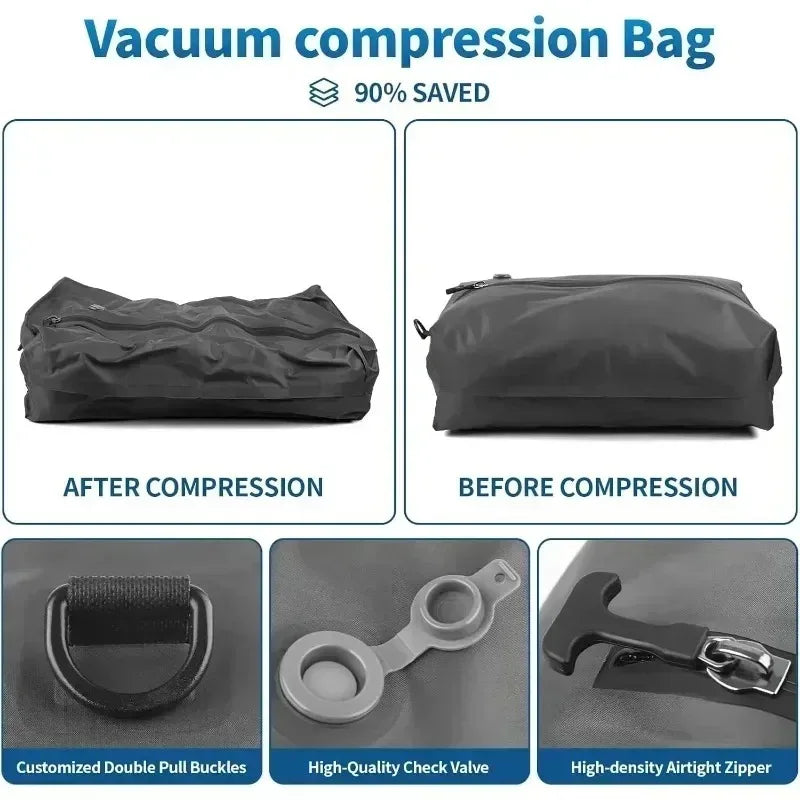 17L Vacuum Compression Bag for Travel & Home Storage