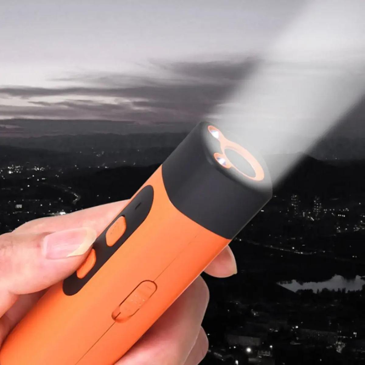 Rechargeable Ultrasonic Dog Training Device with Light