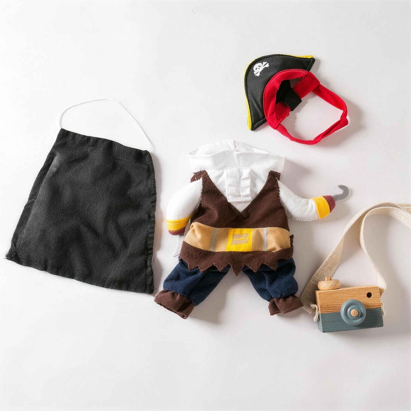 Pirate Pet Costume for Dogs & Cats S-XL Halloween