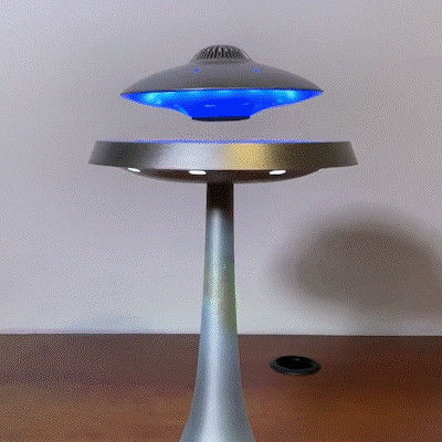 Levitating UFO Bluetooth Speaker Lamp – Magnetic Floating & LED Light