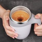 Electric Self-Stirring Mug - Rechargeable Magnetic Mixing Cup